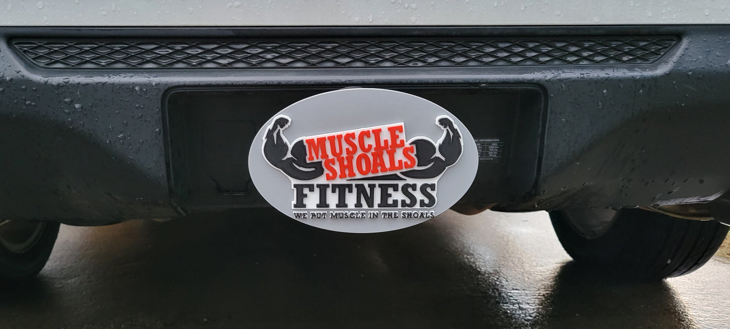 Muscle Shoals Fitness Hitch Cover