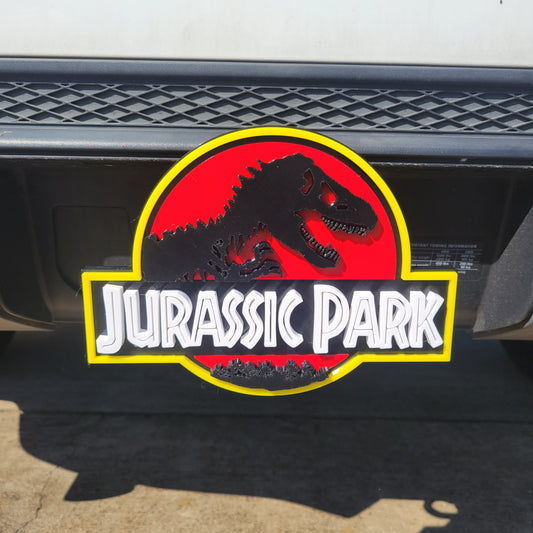 Jurassic Park Hitch Cover