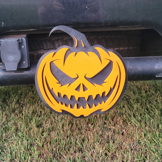 Scary Pumpkin Hitch Cover