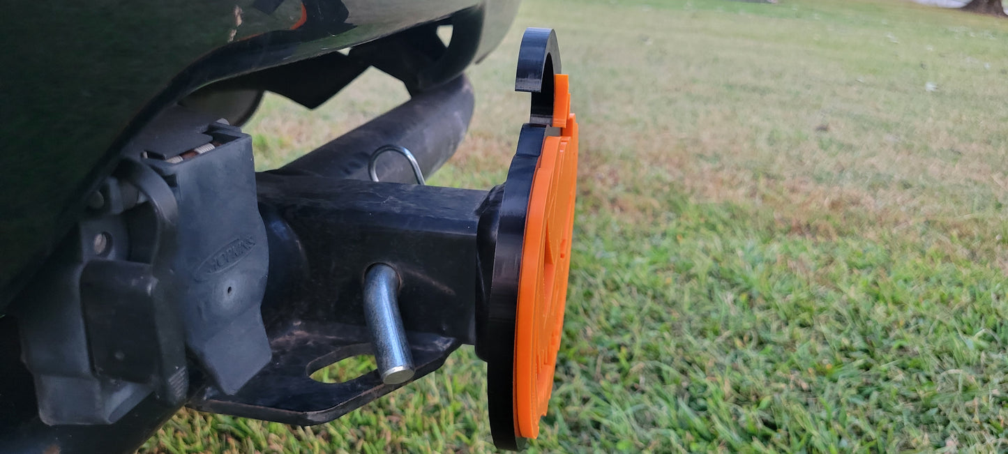 Scary Pumpkin Hitch Cover